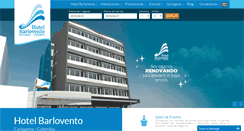 Desktop Screenshot of hotelbarlovento.com